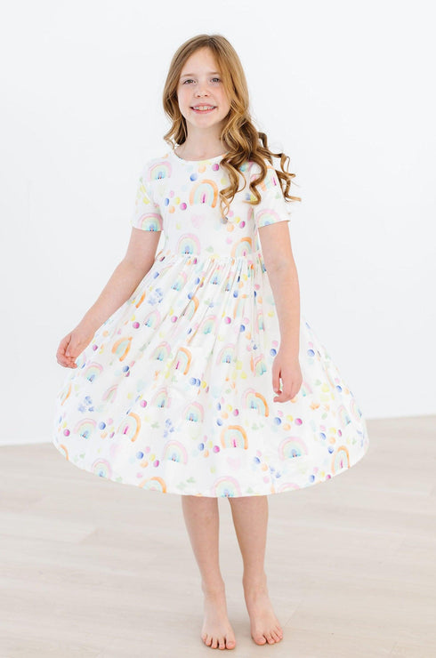 watercolor-rainbows-s-s-pocket-twirl-dress Mila &  Rose - Sophia's Style--12-24M--2